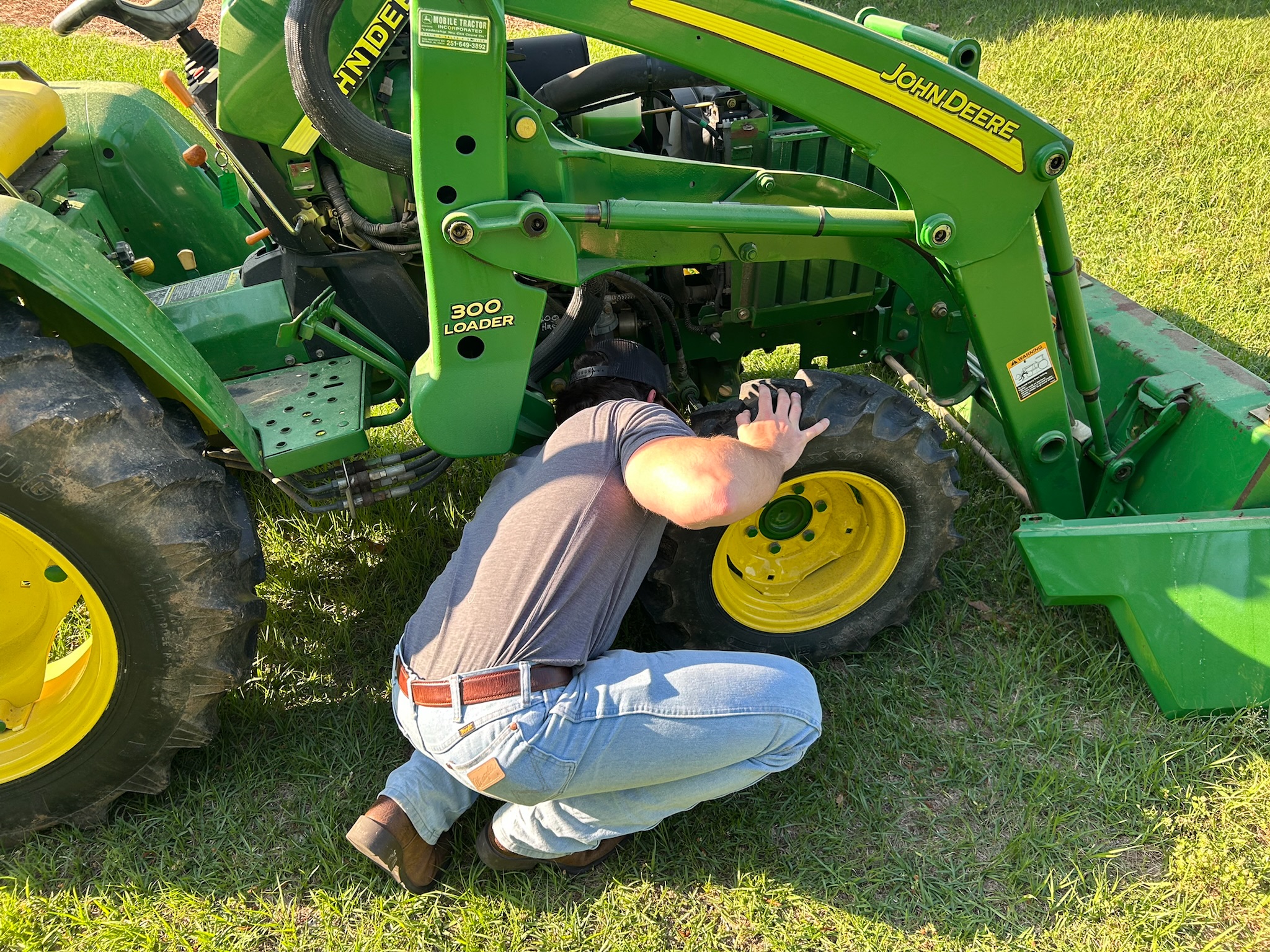Undercarriage inspection